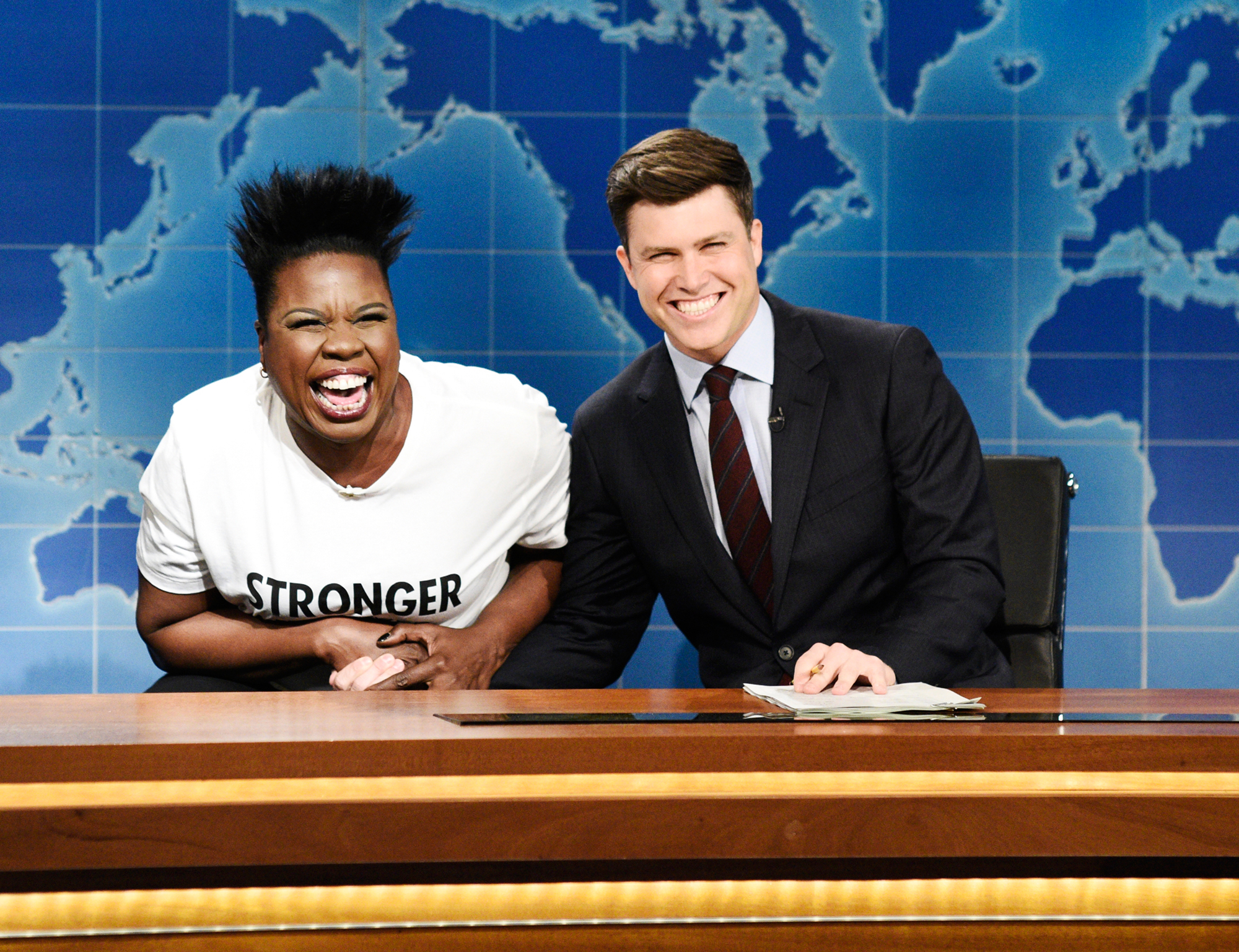 colin jost scarlett johansson