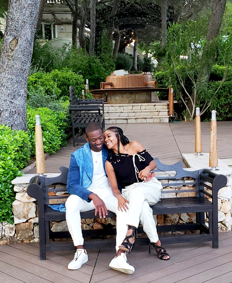 Dwyane Wade and Gabrielle Union