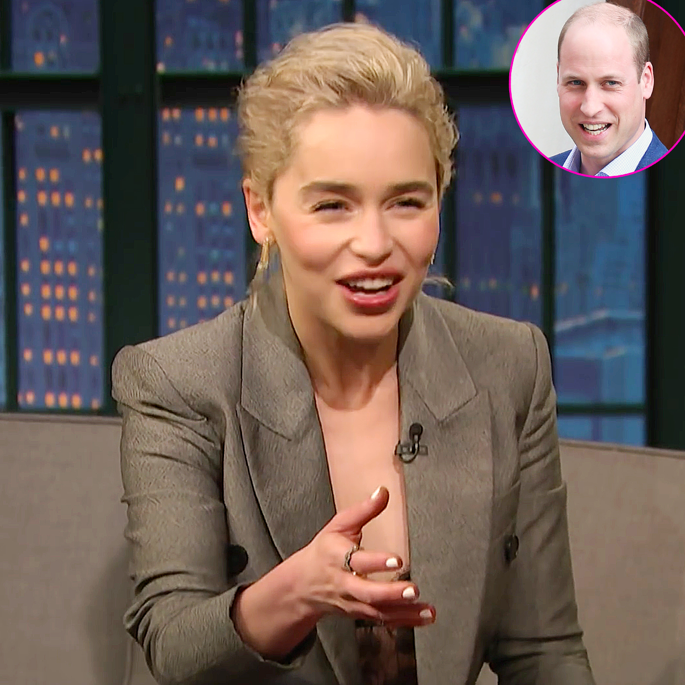 Emilia Clarke Prince William