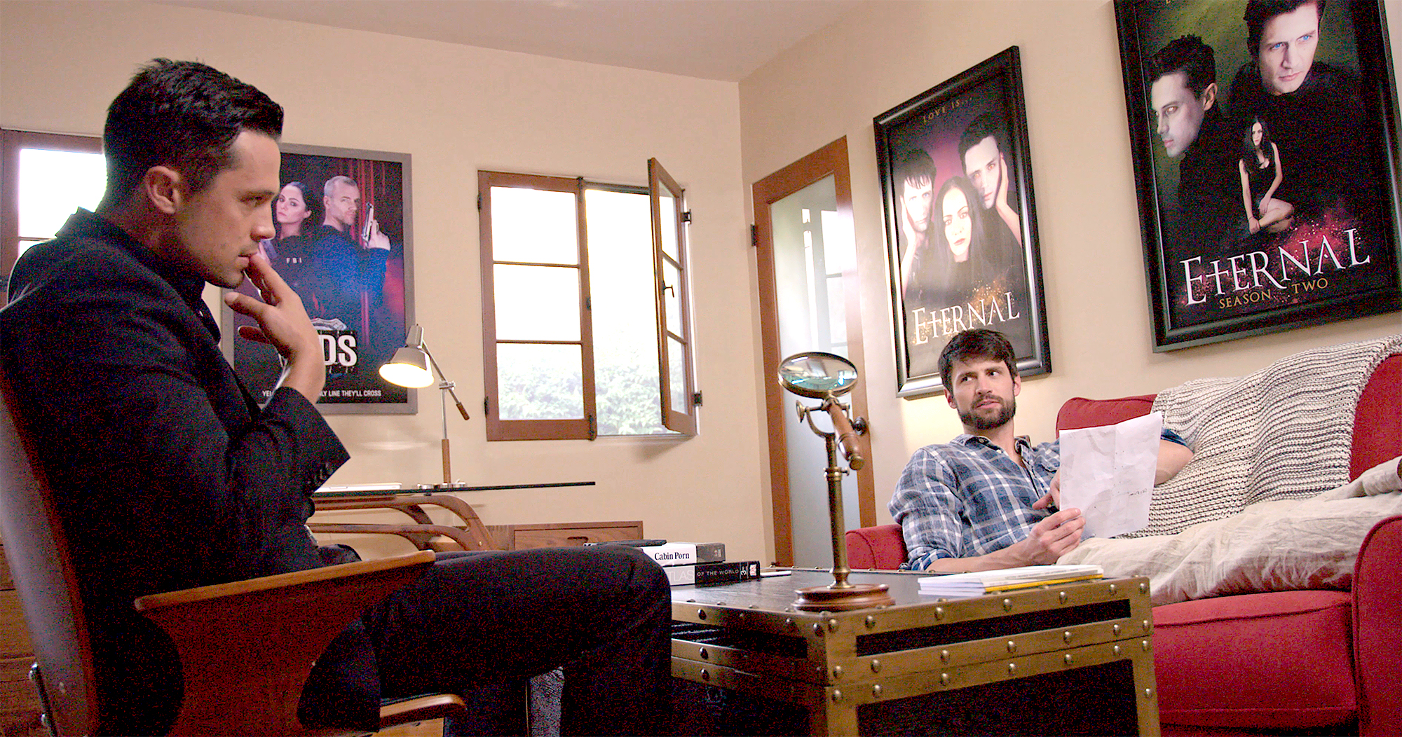 Stephen Coletti and James Lafferty