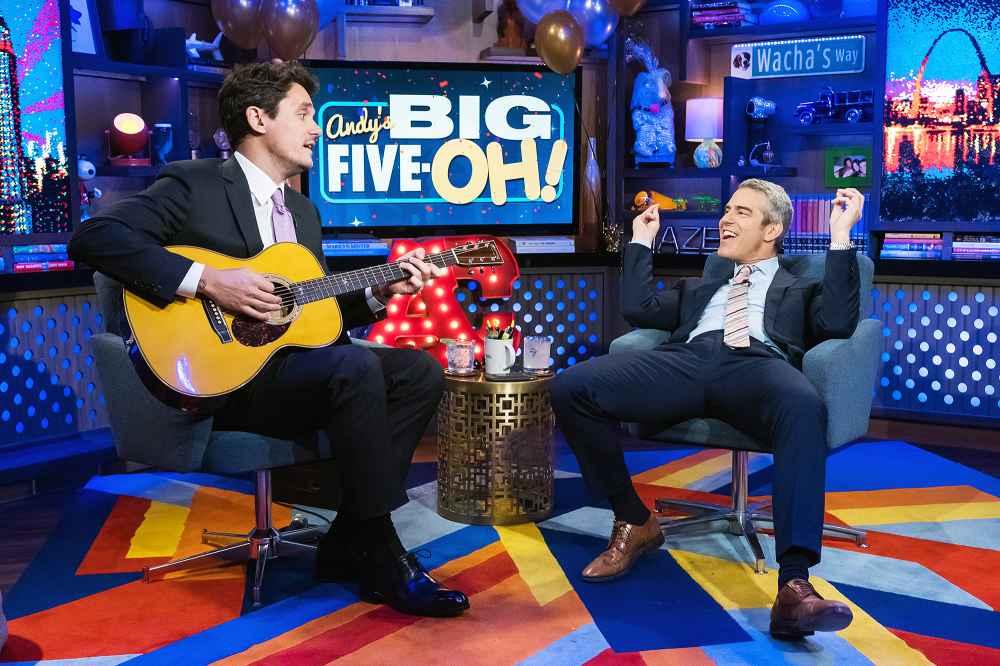 John Mayer Andy Cohen Surprise