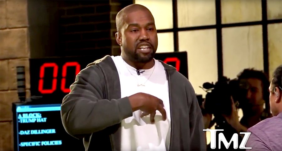 Kanye West on TMZ