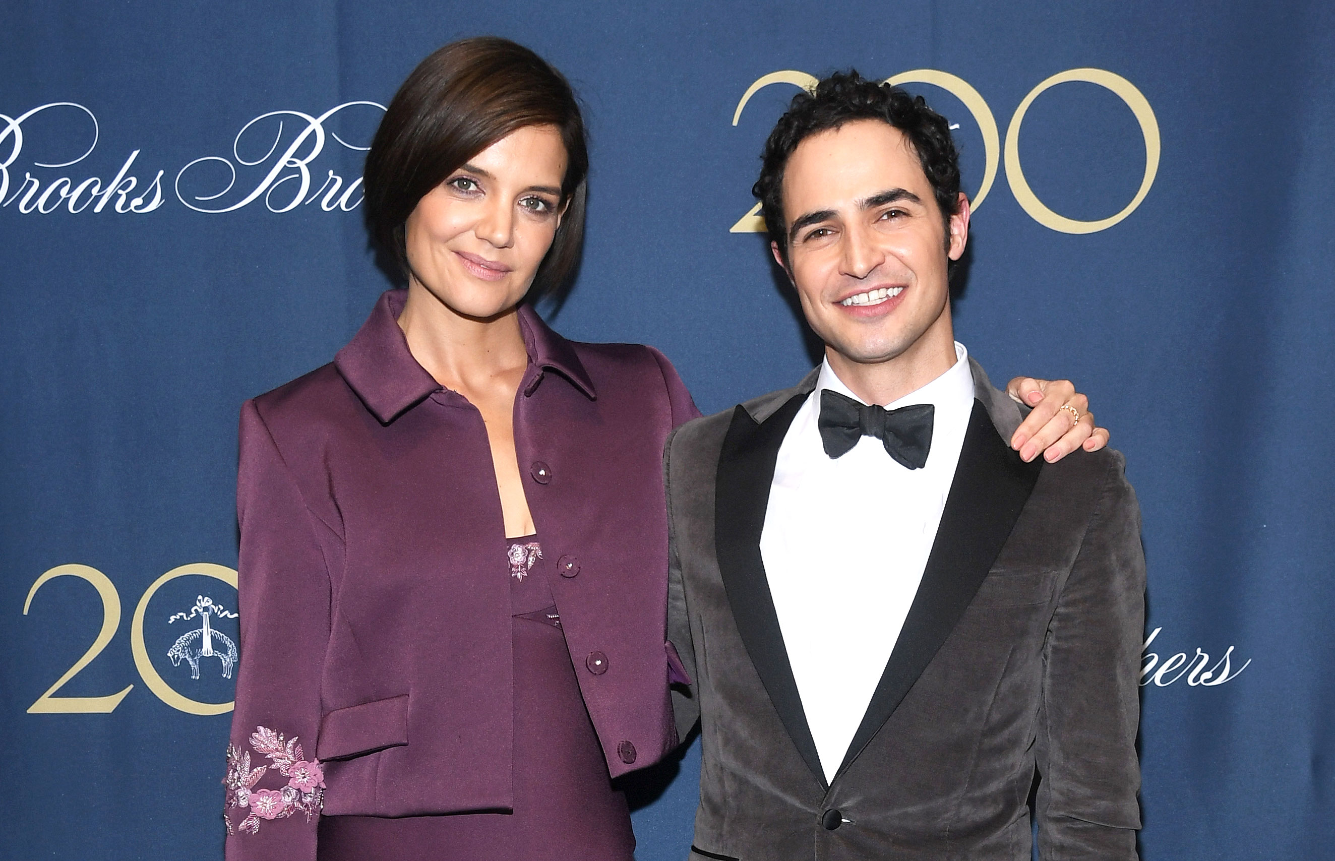 Katie Holmes and Zac Posen