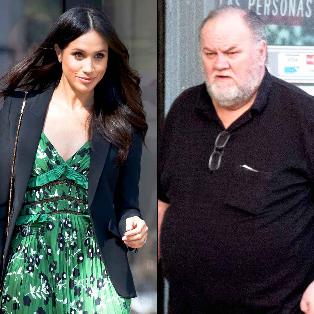 Meghan Markle and Thomas Markle