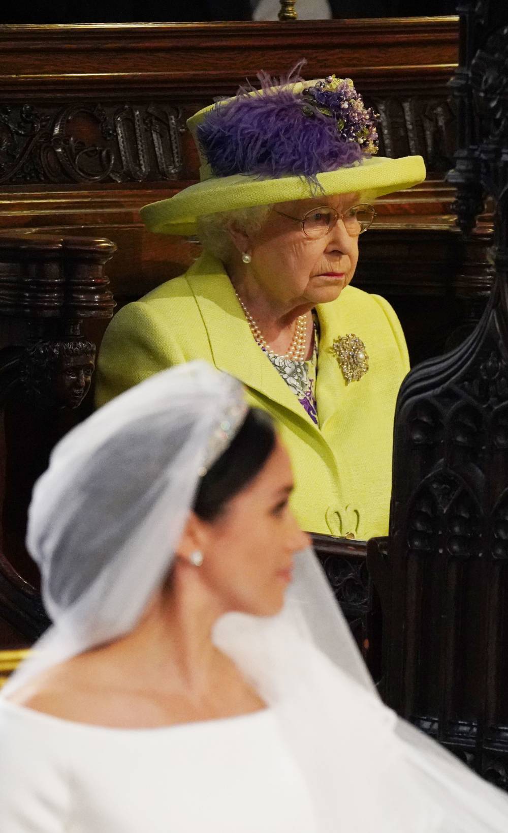 Queen Elizabeth II and Meghan Markle