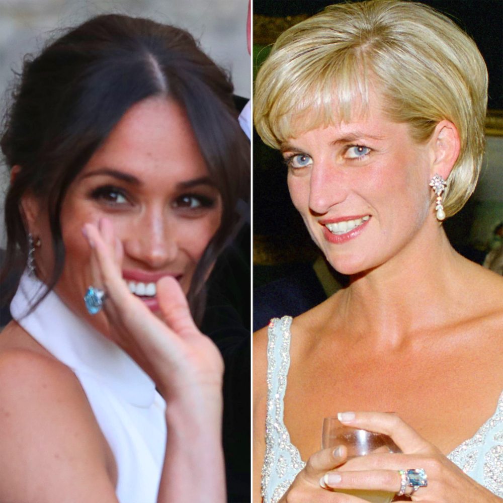 Meghan Markle and Princess Diana