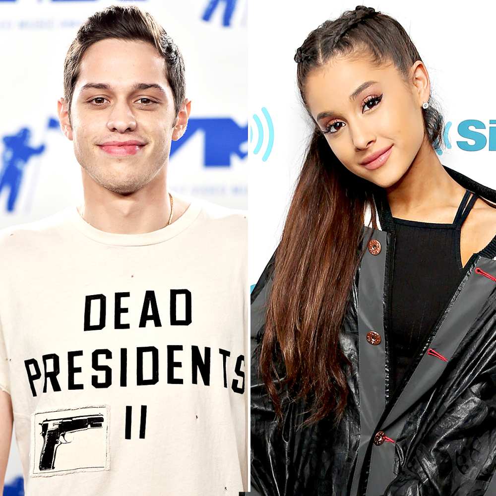 Pete Davidson and Ariana Grande