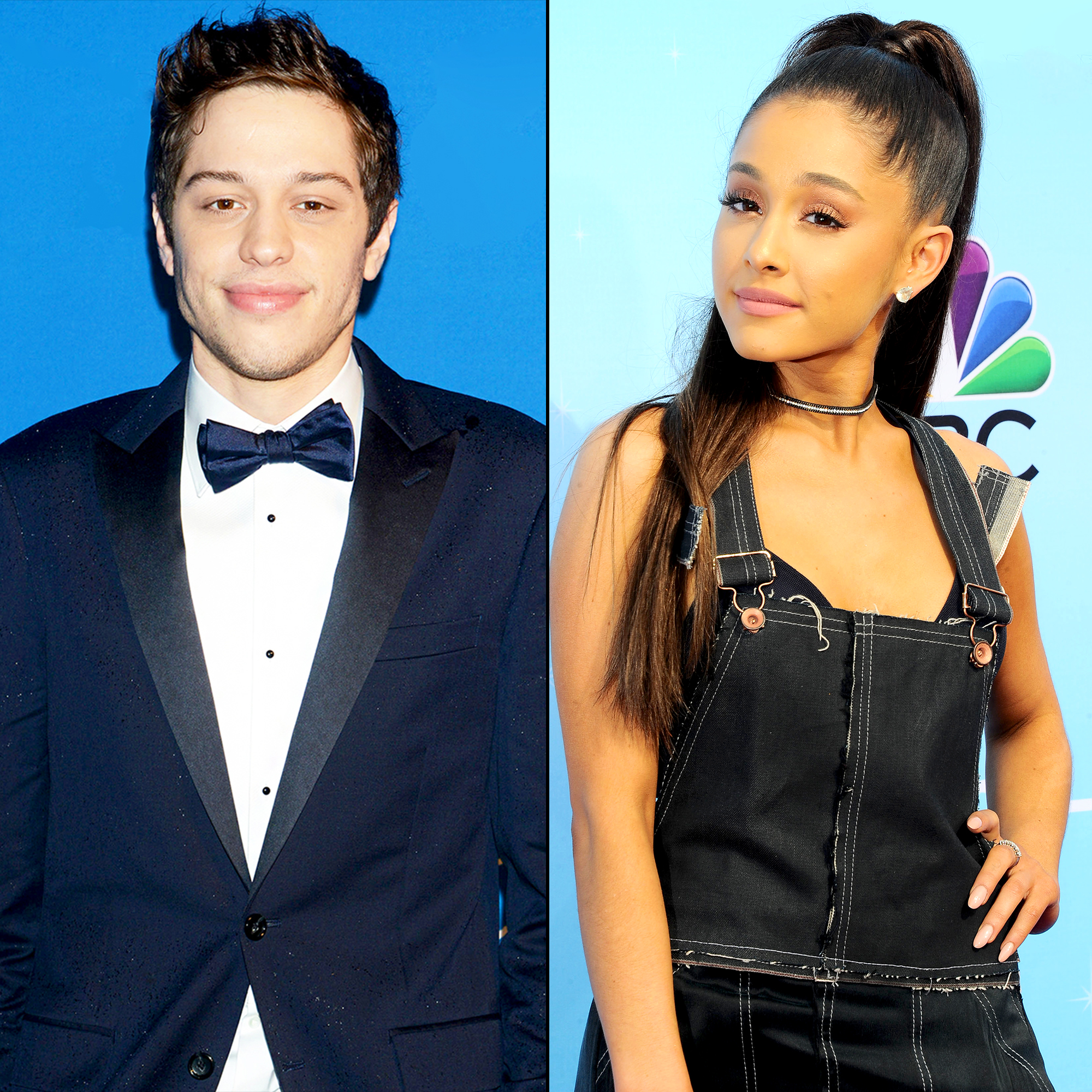 Pete Davidson and Ariana Grande