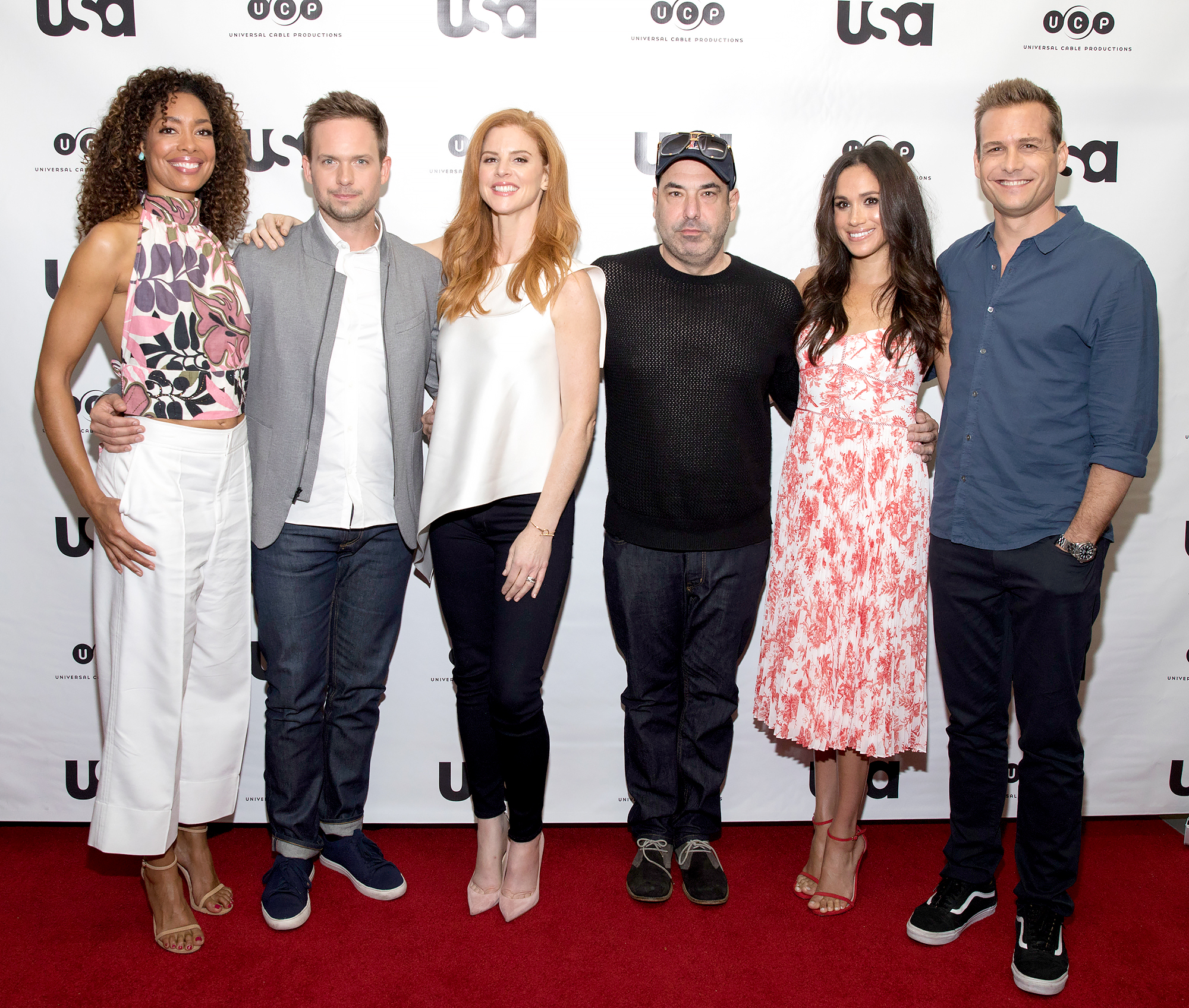 Sarah-Rafferty,-Gina-Torres-and-Rick-Hoffman