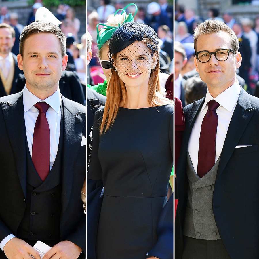 Patrick J. Adams Sarah Rafferty Gabriel Macht Prince Harry Meghan Markle Royal Wedding American Roots