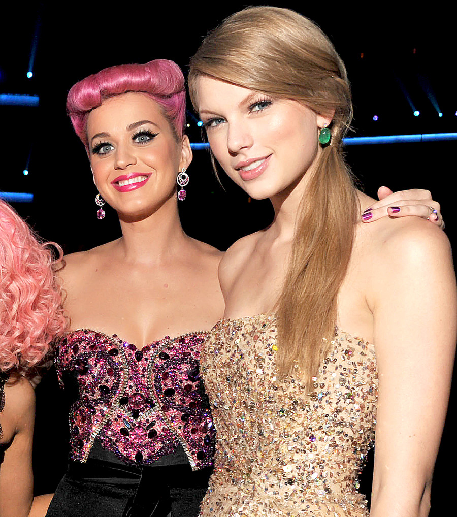 Katy Perry and Taylor Swift