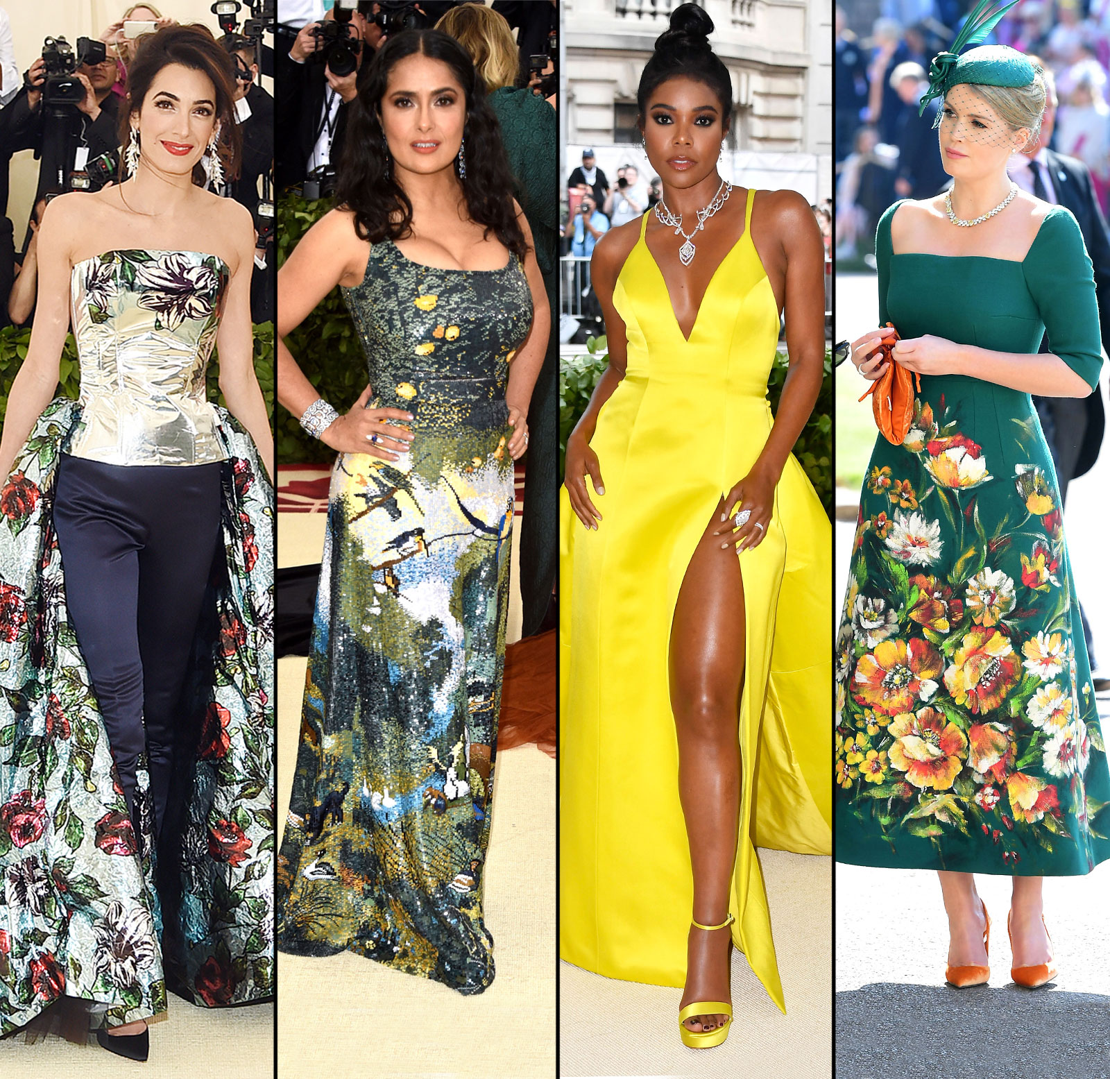 Amal Clooney, Salma Hayek, Gabrielle Union, Kitty Spencer