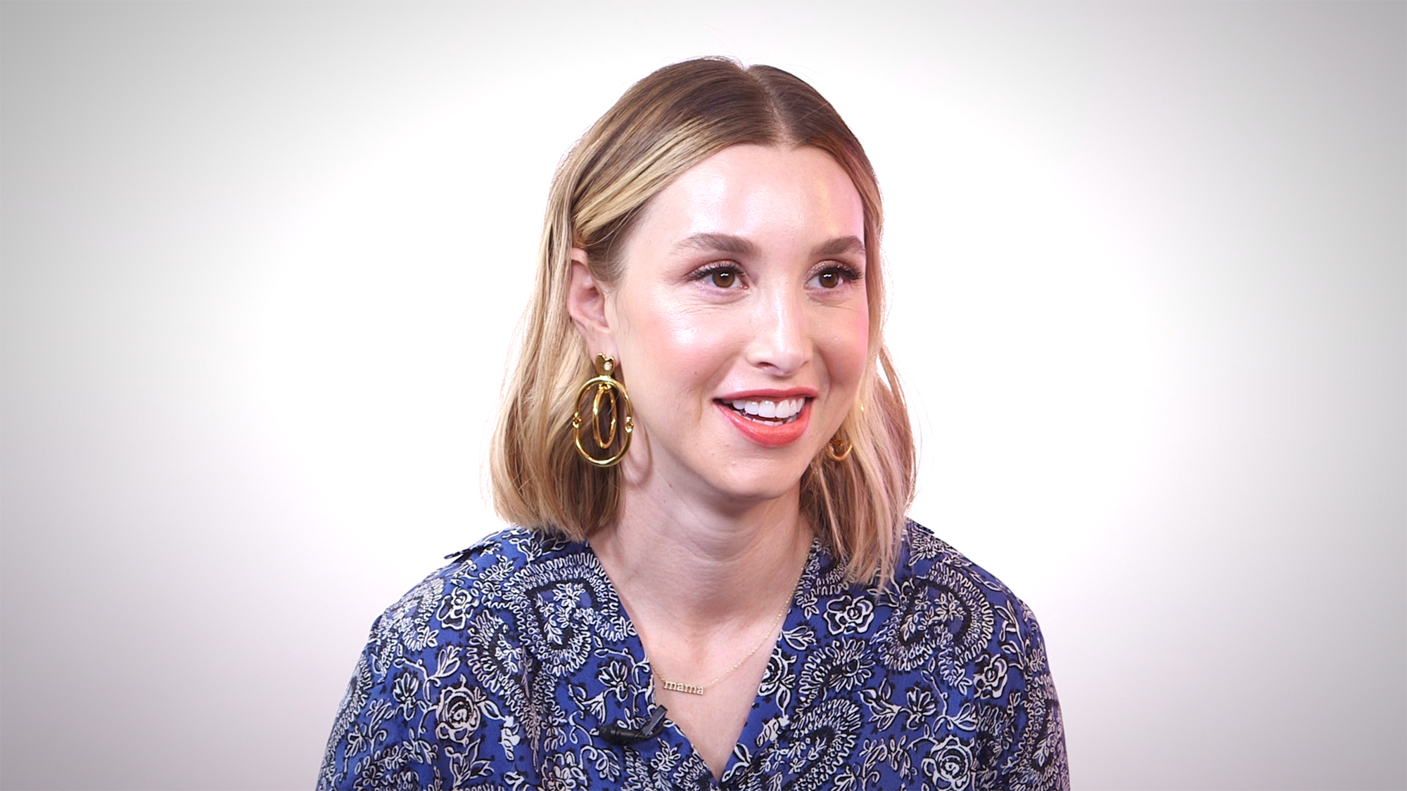Whitney Port, mom, eye bags