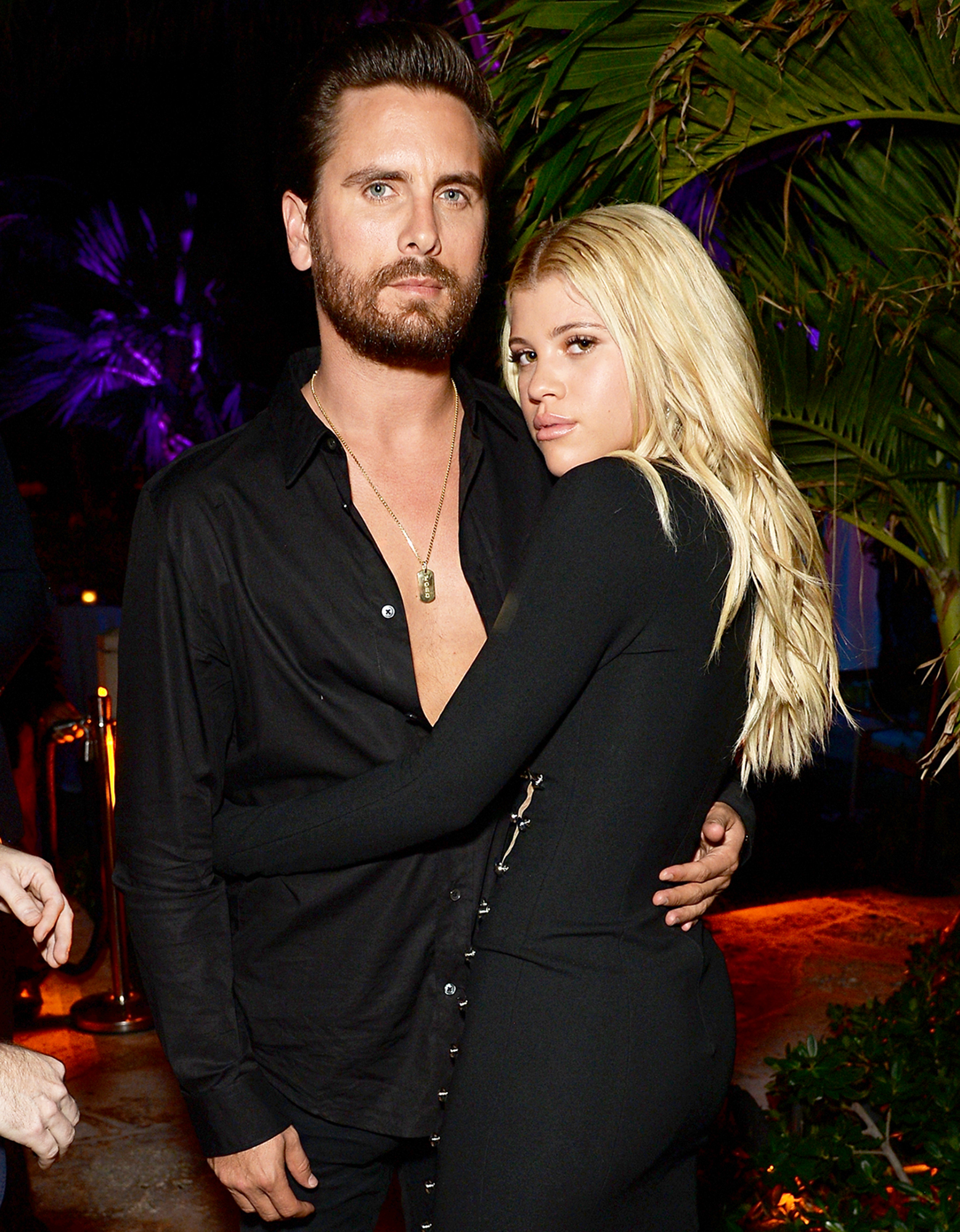 Scott Disick and Sofia Richie attend DuJour's Jason Binn And WellNEST 2017 Celebrate Miami Beach's Art Basel Kick-Off at The Confidante in Miami Beach, Florida.