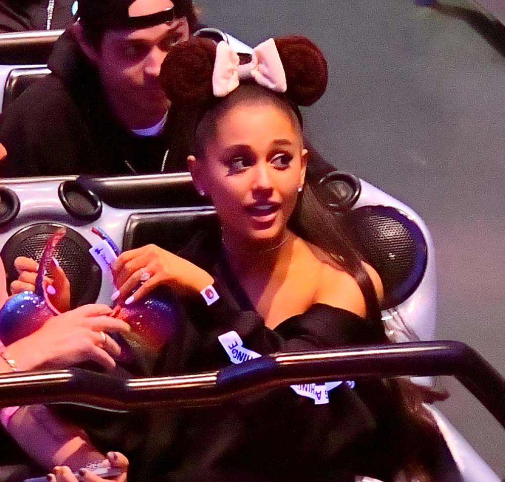 Ariana-Grande-Pete-Davidson-engagement-ring-disney