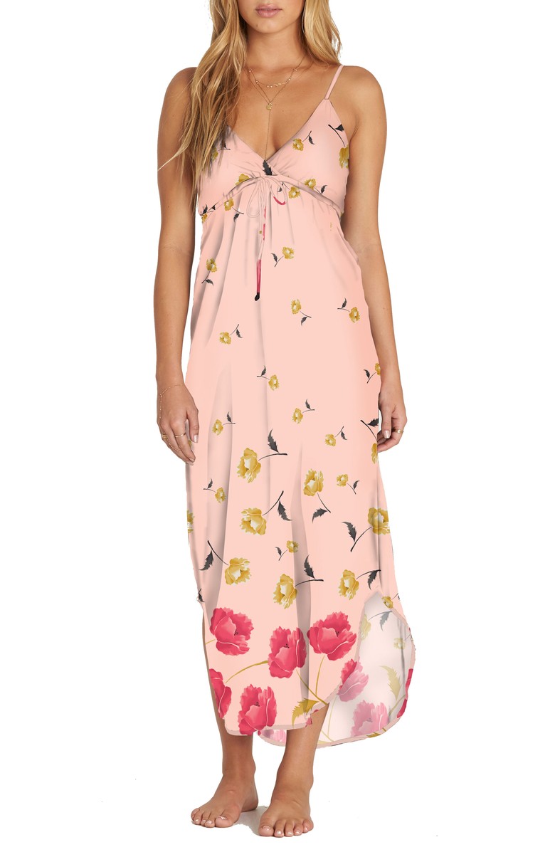 BILLABONG Like Minded Print Maxi Dress