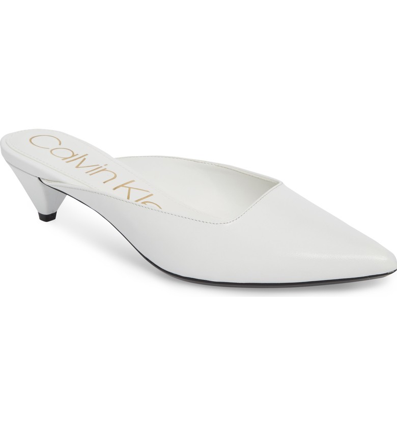 Calvin Klein Lanora Pointy Toe Mule