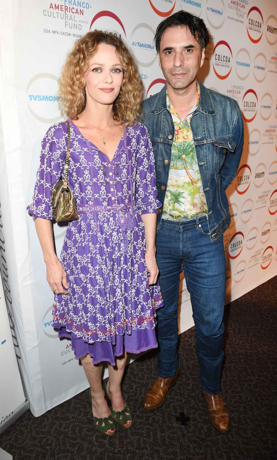 Samuel Benchetrit and Vanessa Paradis