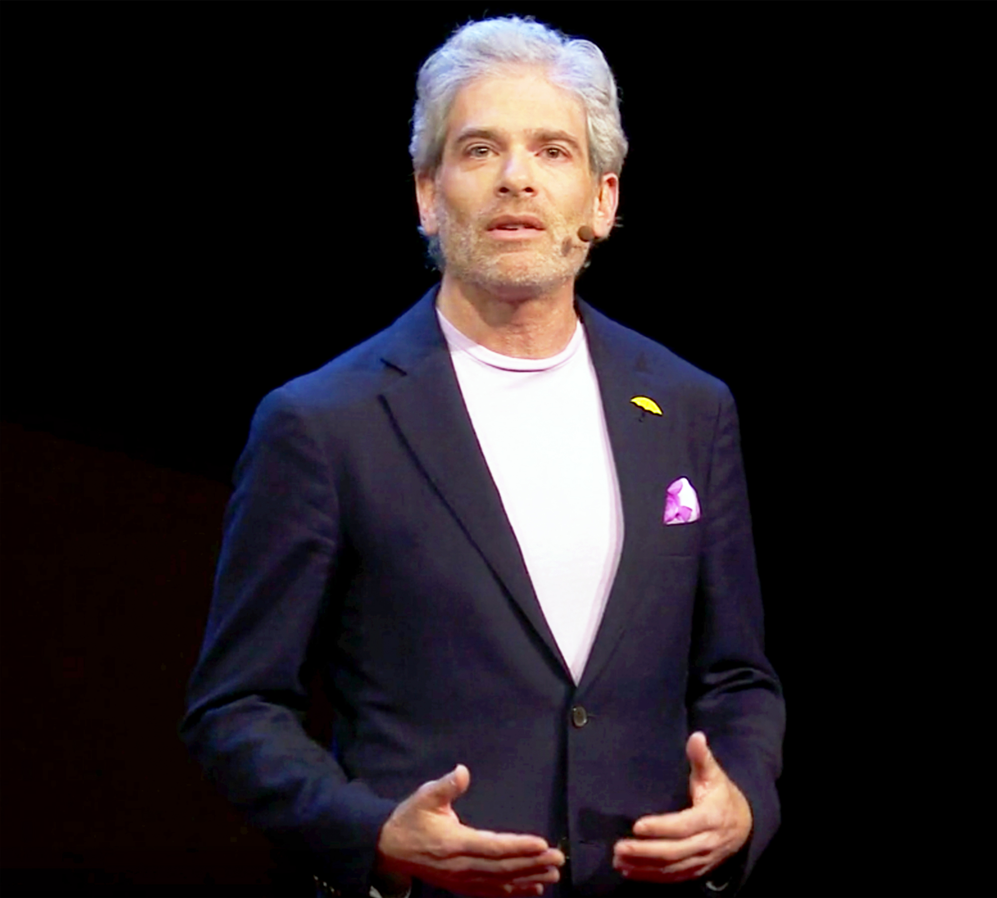 Jason Rosenthal during ‘Ted Talk‘