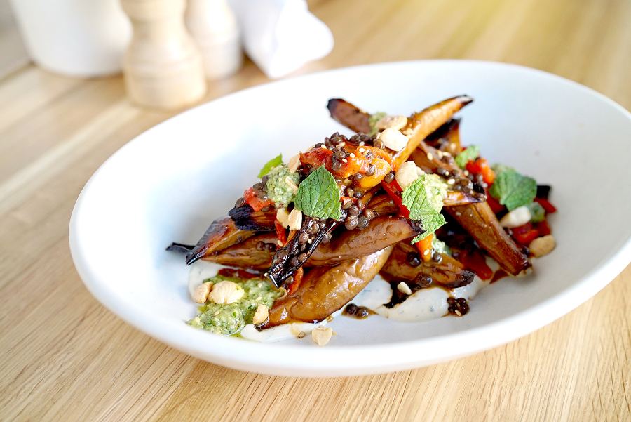 Miso-glazed-eggplant