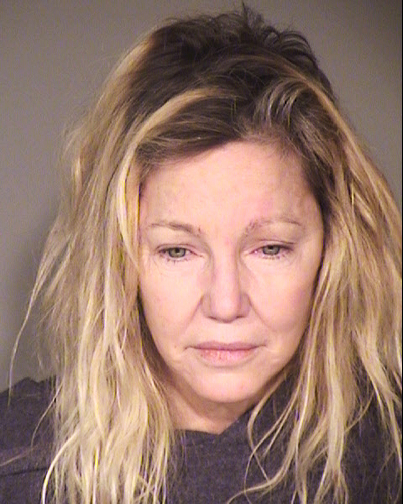 Heather Locklear mugshot