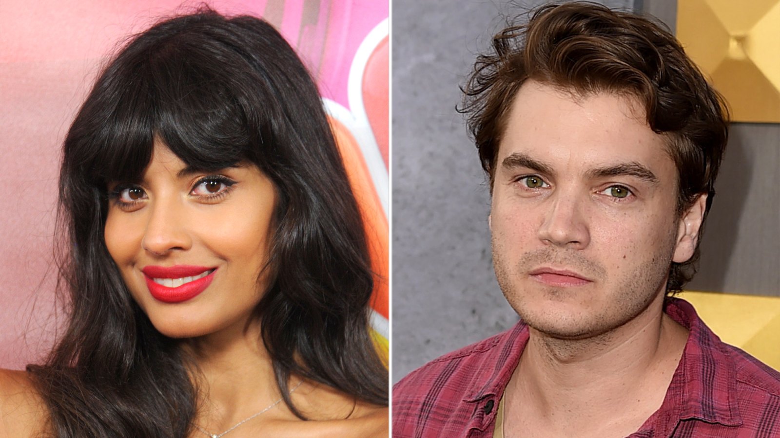 Jameela Jamil and Emile Hirsch