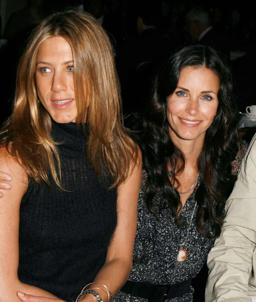 Jennifer Aniston and Courteney Cox