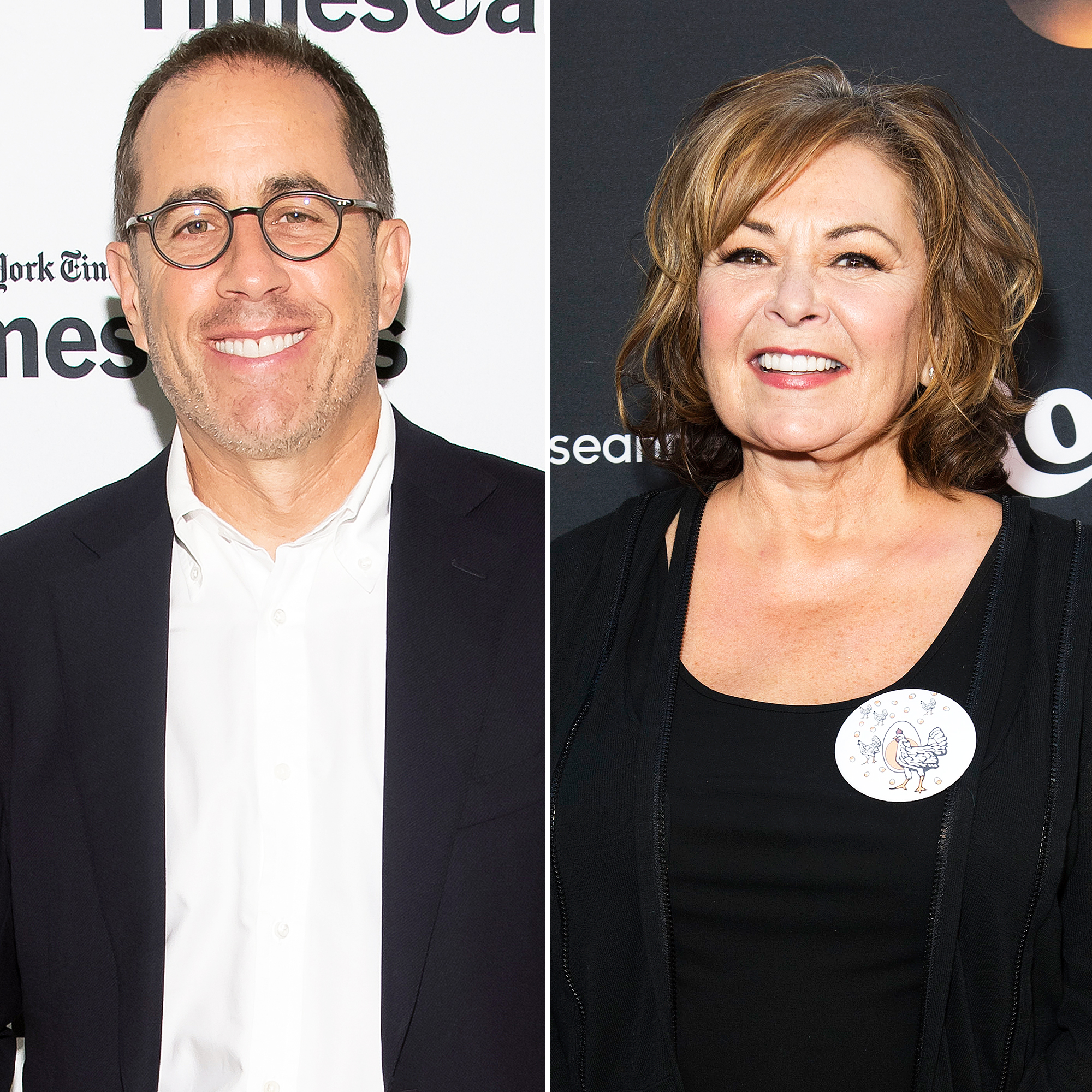 Jerry Seinfeld Roseanne Barr