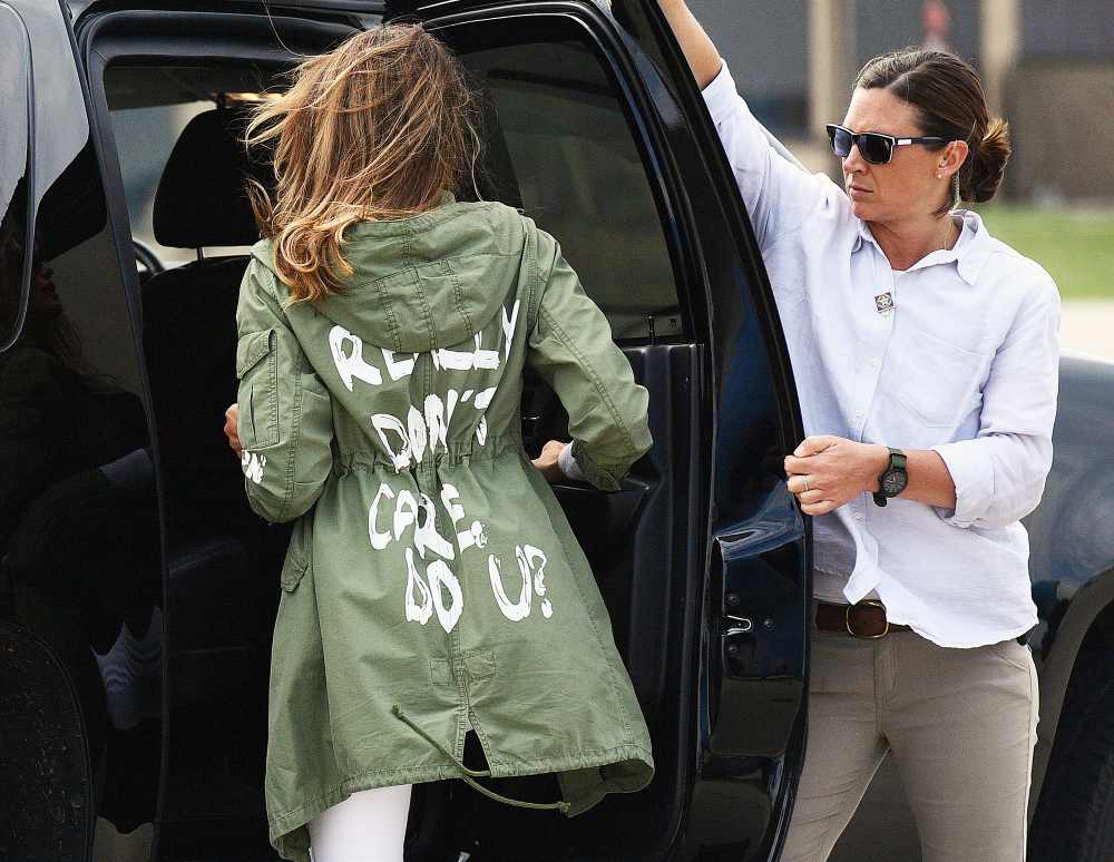 Melania Trump Jacket Reactions