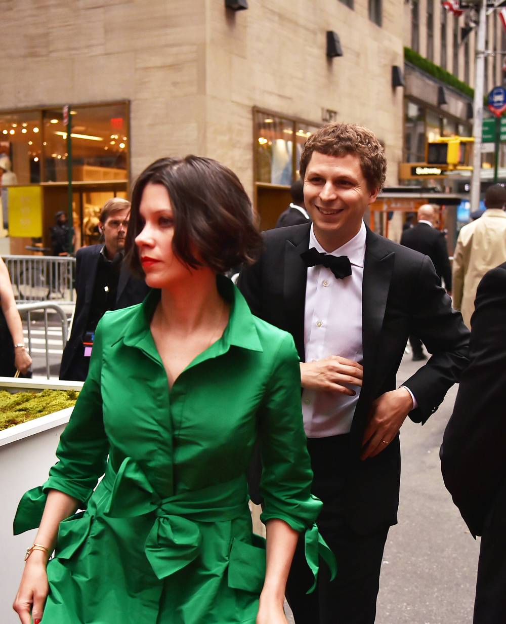 Michael Cera and wife, Nadine