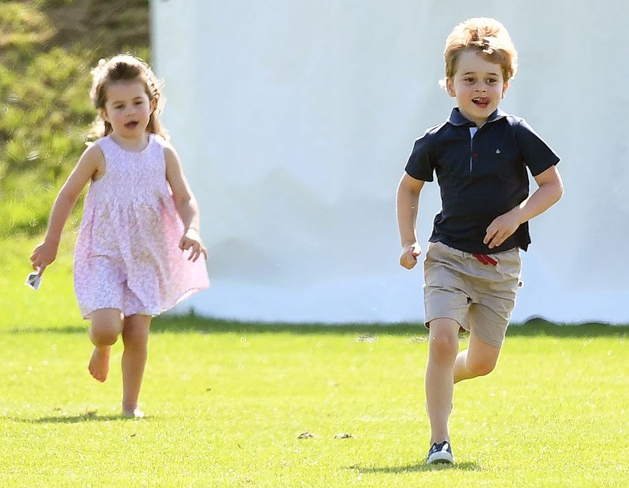 Duchess Kate Prince George Princess Charlotte Prince William Polo Match