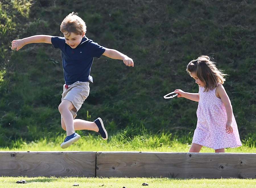 Duchess Kate Prince George Princess Charlotte Prince William Polo Match