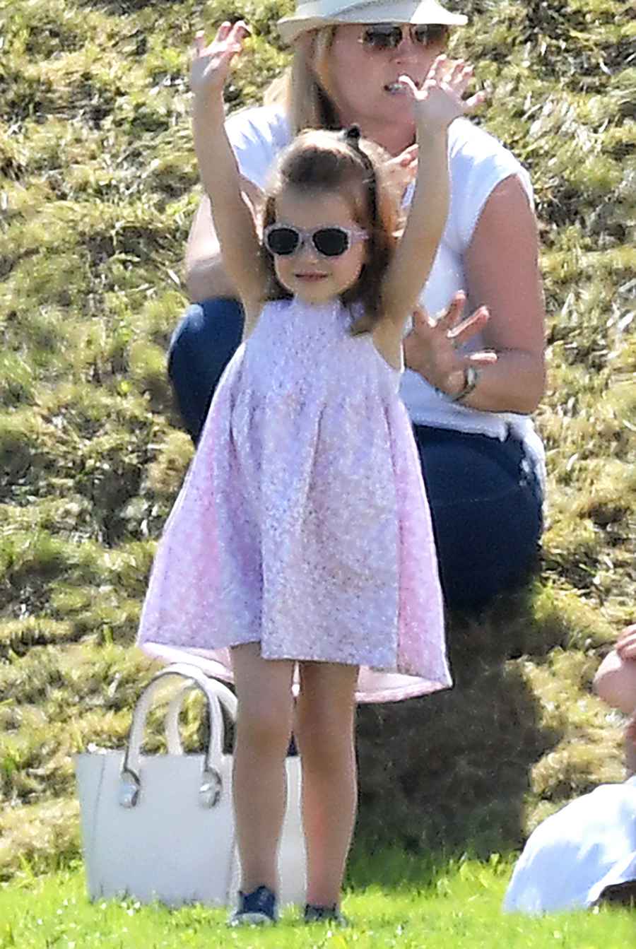 Duchess Kate Prince George Princess Charlotte Prince William Polo Match