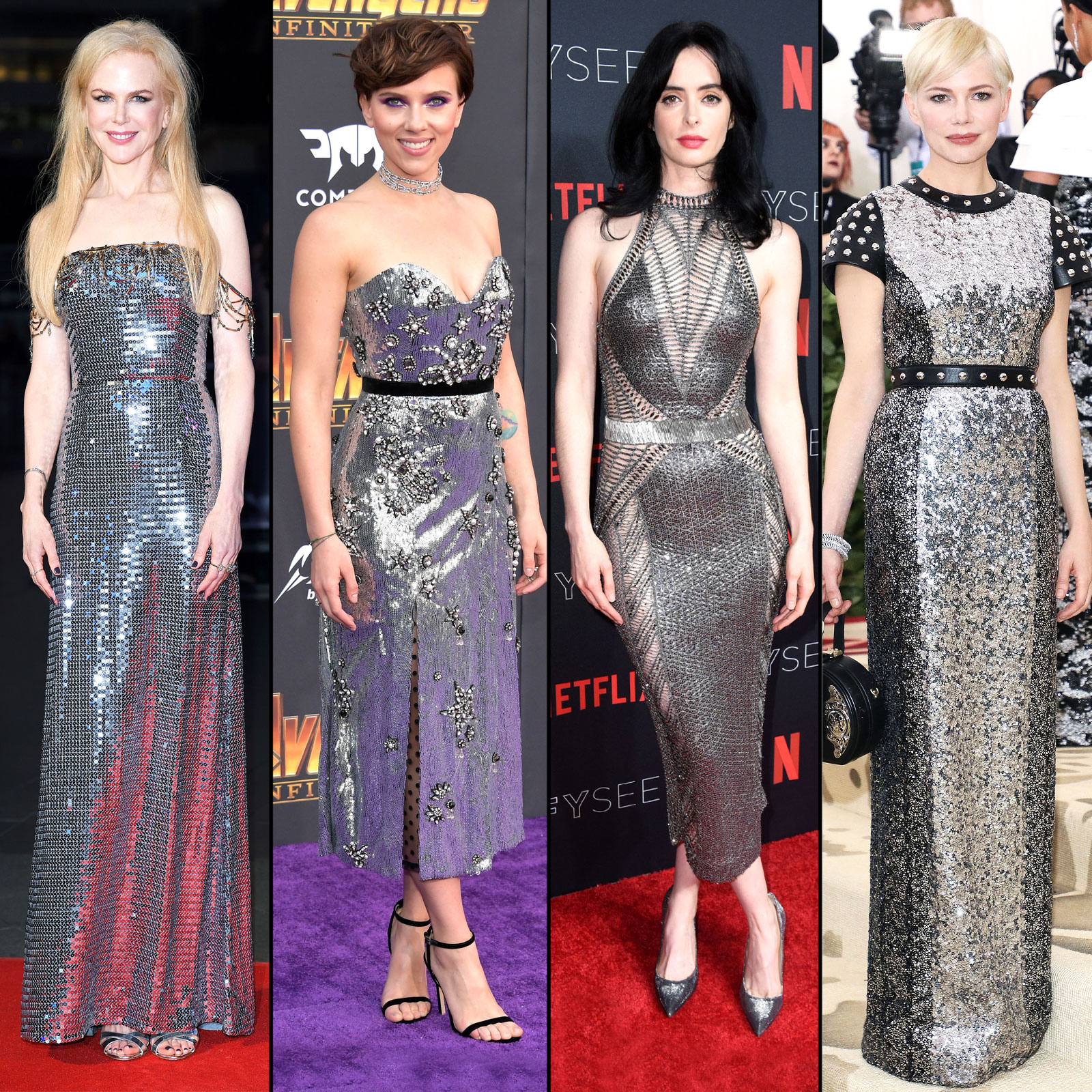 Nicole Kidman, Scarlett Johansson, Krysten Ritter, Michelle Williams