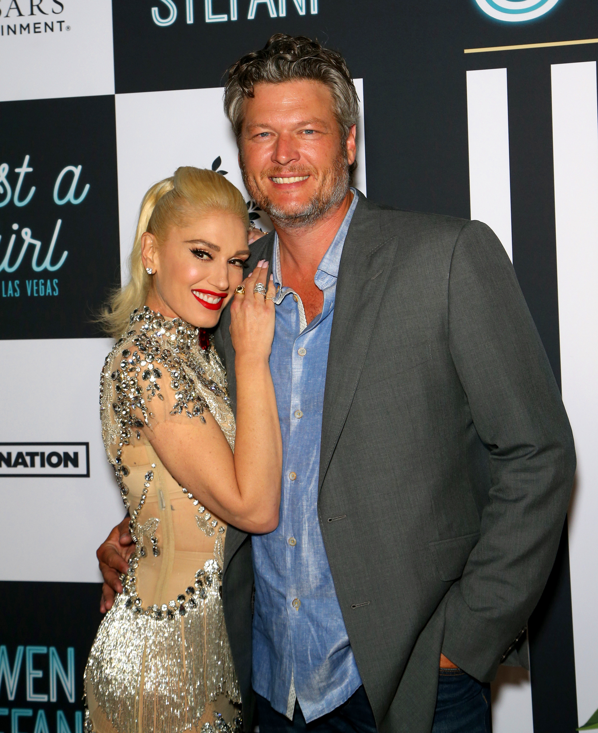Gwen Stefani and Blake Shelton
