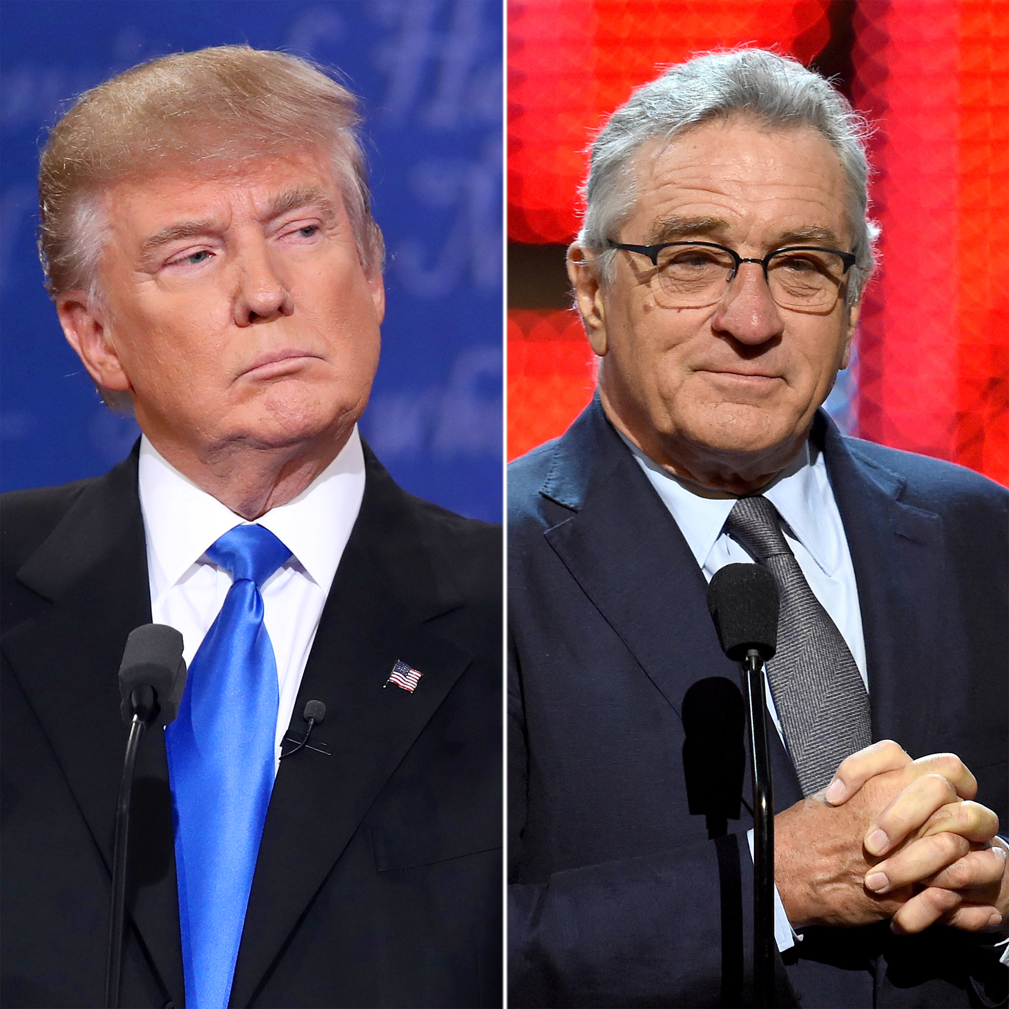 Donald Trump and Robert DeNiro