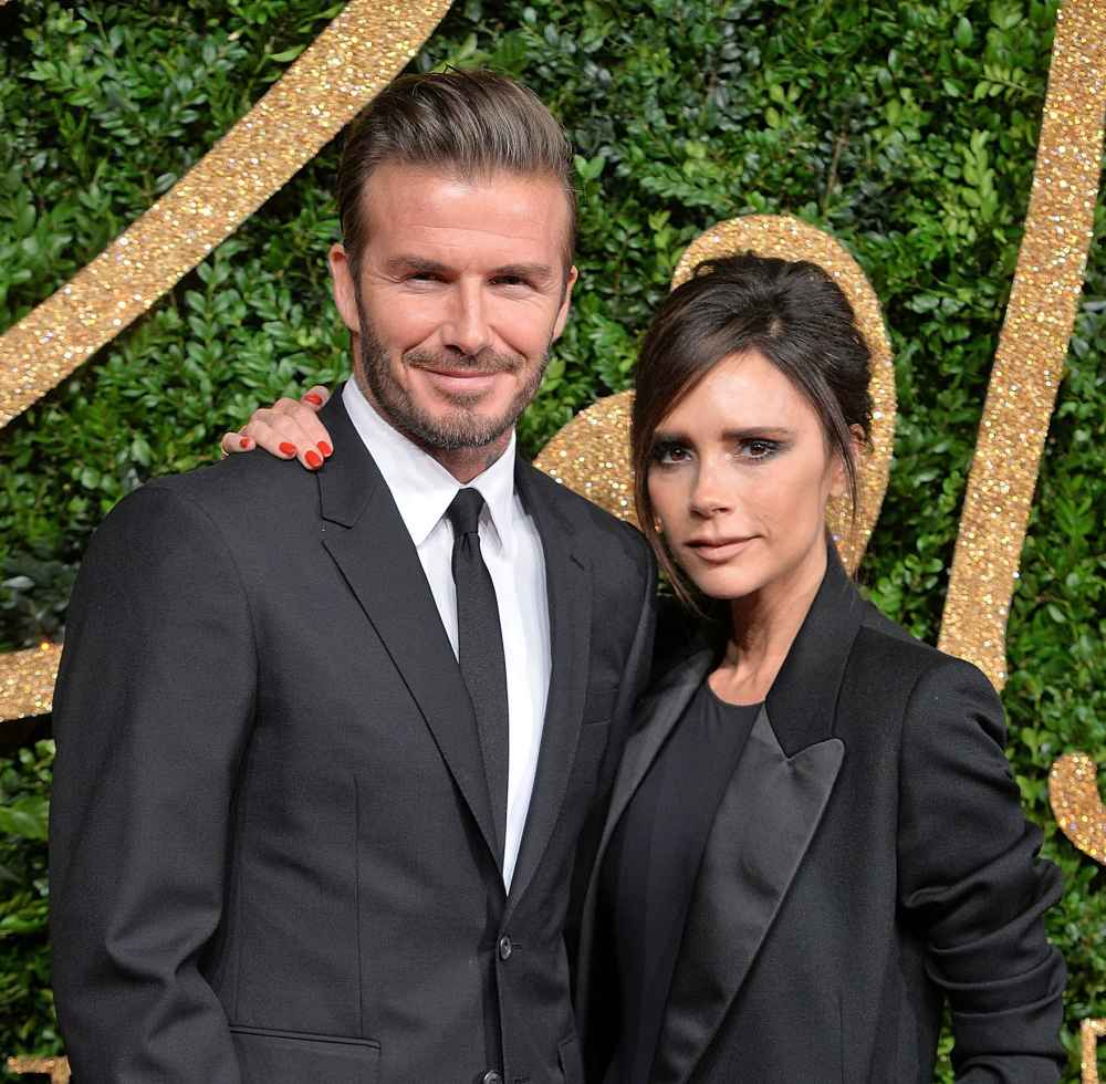 David Beckham and Victoria Beckham