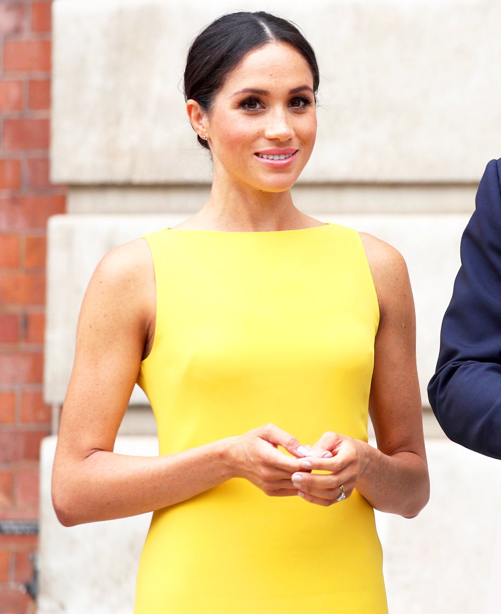 Meghan Markle attends the Your Commonwealth Youth Challenge reception at Marlborough House on July 05, 2018 in London, England.