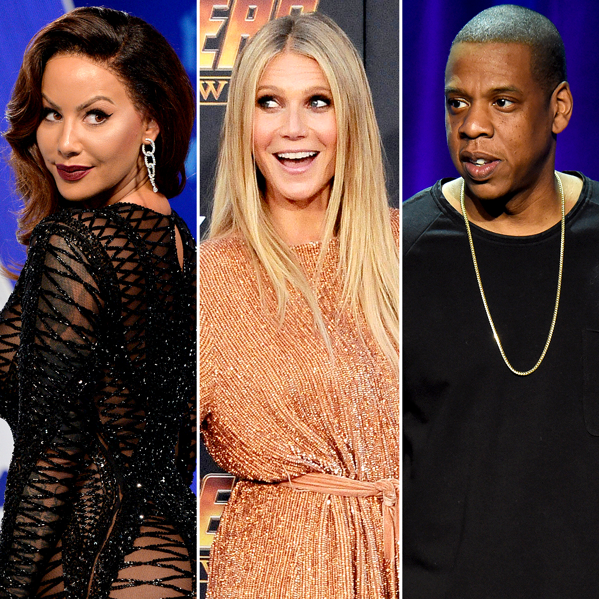 Amber Rose, Gwyneth Paltrow, and Jay-Z