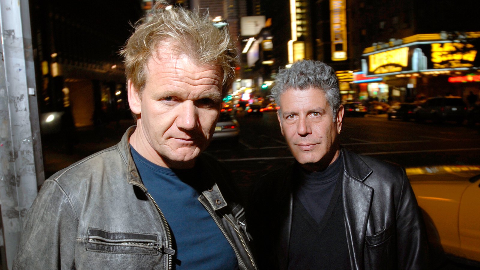 Gordon Ramsay with Anthony Bourdain