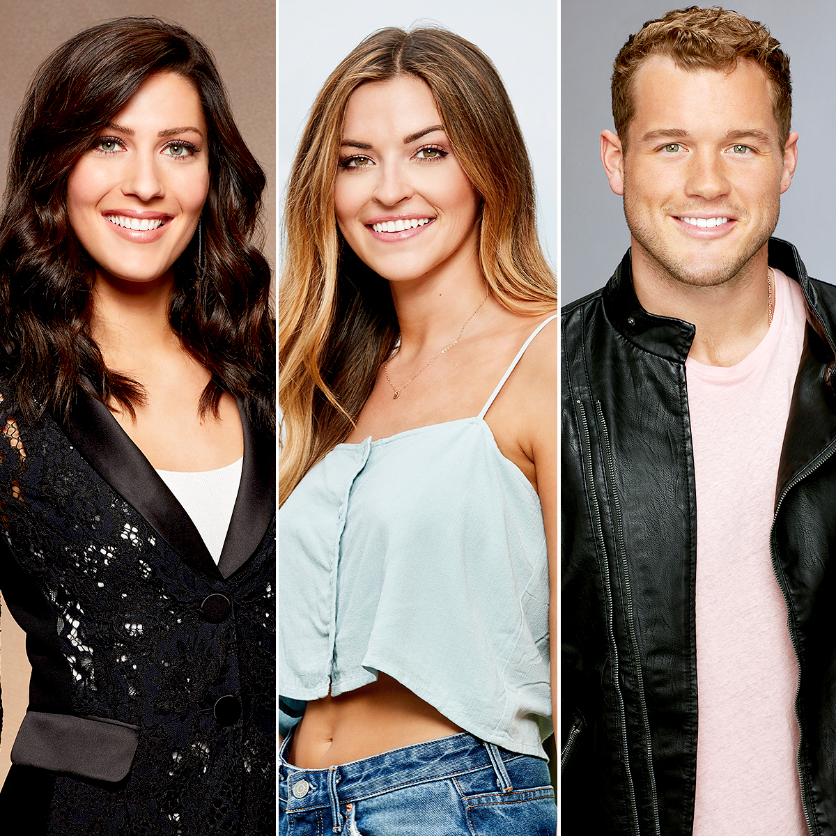 Becca Kufrin, Tia Booth, and Colton Underwood