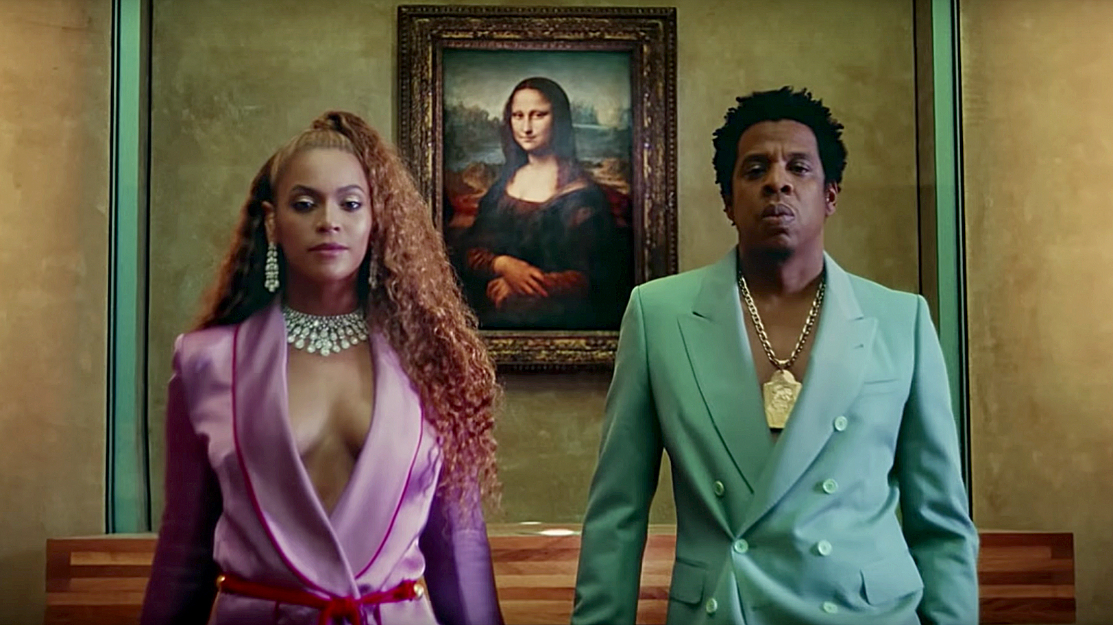 Beyonce and Jay-Z in Apeshit VMA