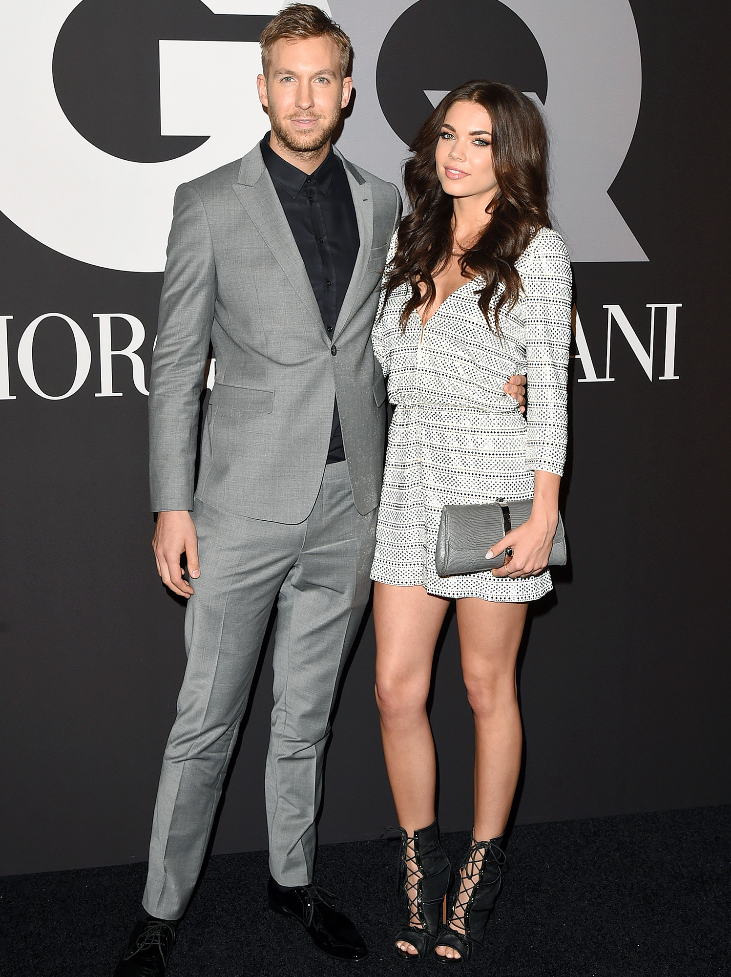 Calvin Harris, Aarika Wolf, Dating