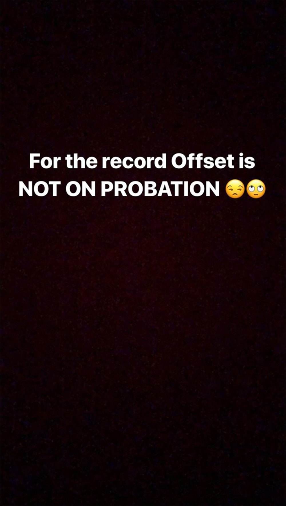 Cardi B, Offset, Arrest, Probation