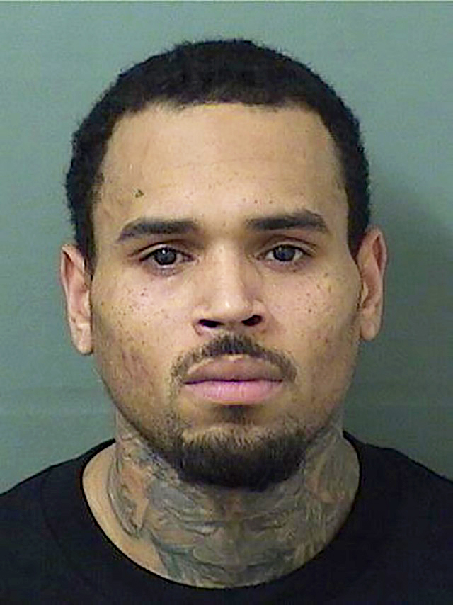 Chris Brown Mugshot