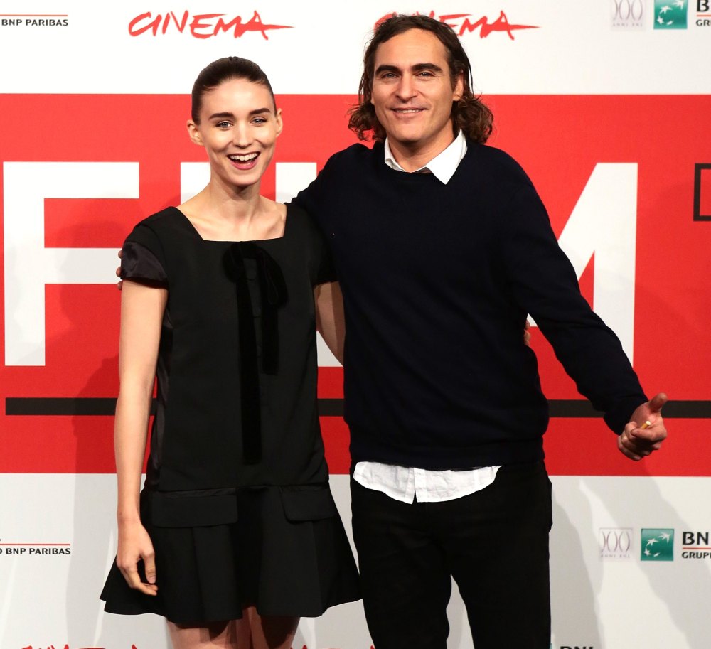 Rooney Mara and Joaquin Phoenix