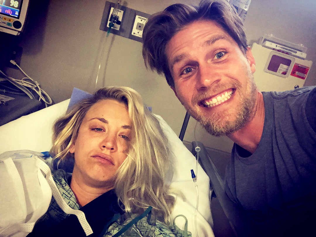 Kaley Cuoco and Karl Cook