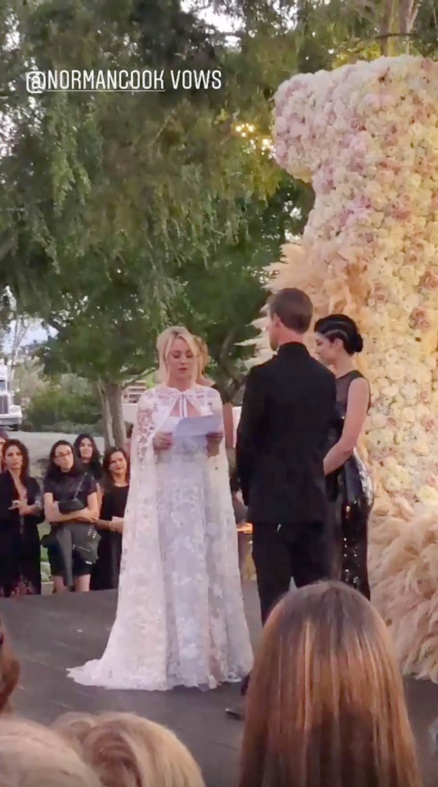 Kaley Cuoco, Karl Cook, Wedding, Brad Goreski, Instagram