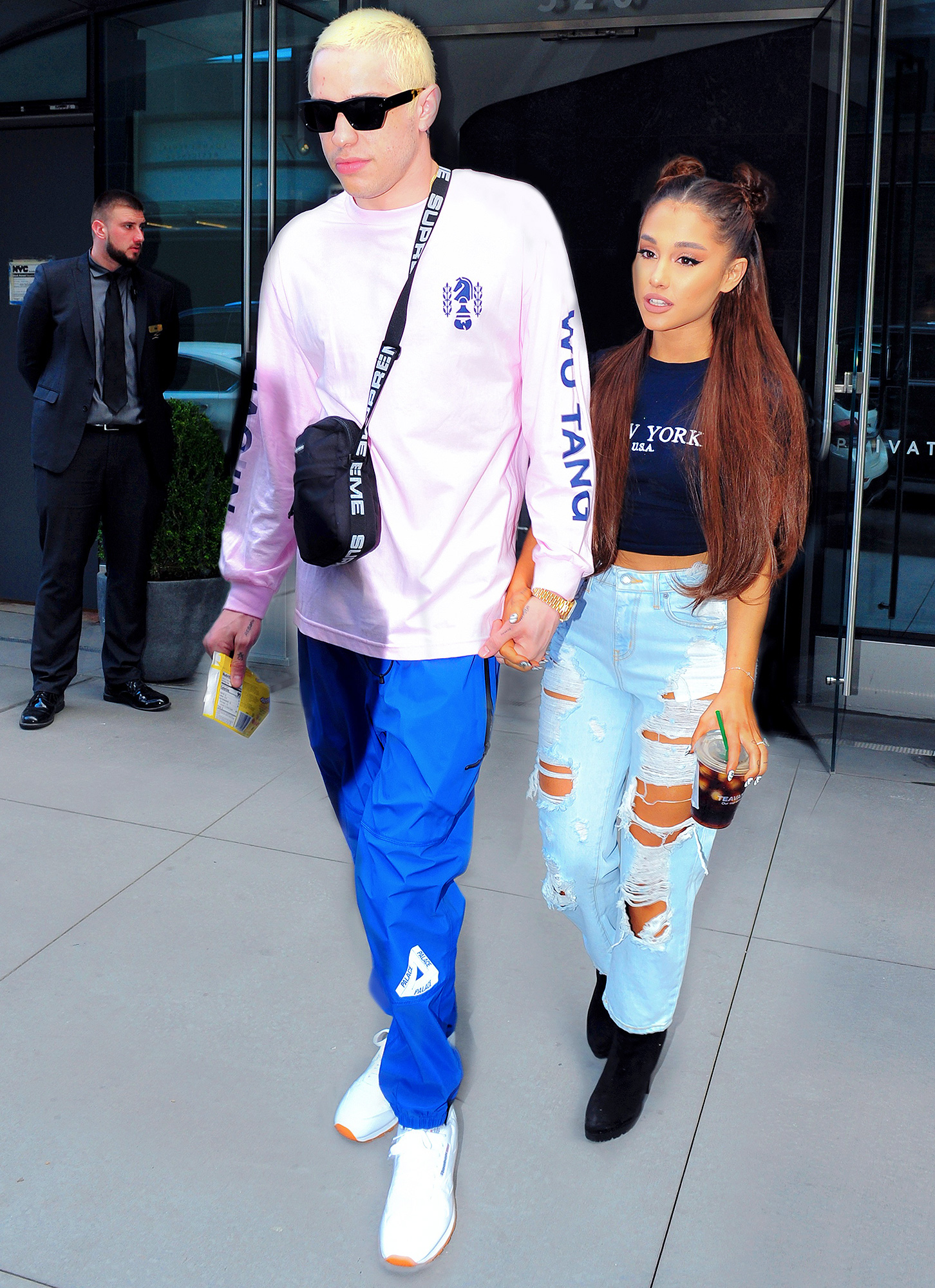 Pete Davidson, Ariana Grande, Engaged, Medallion, Proud Dad