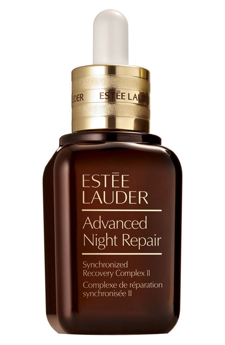 estee lauder advanced night repair serum leomie anderson, joan smalls